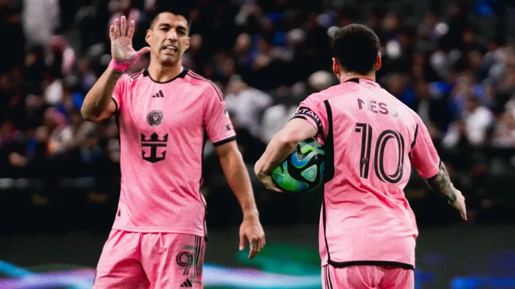 Suarez y Messi InterMiami vs AlHilal