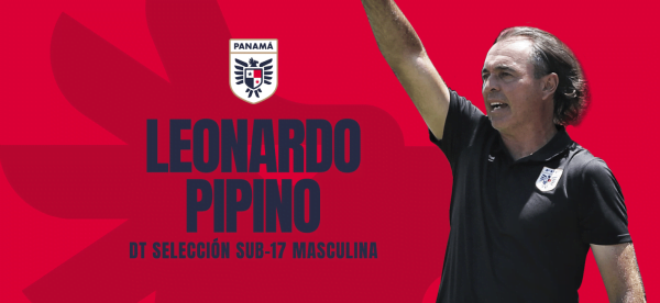 Leonardo Pipino es el nuevo DT de la Selección Sub-17 Masculina Leonardo Pipino
