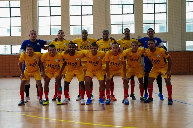Futsal FEPAFUT logra un empate en su segundo partido del campamento Panama futsal