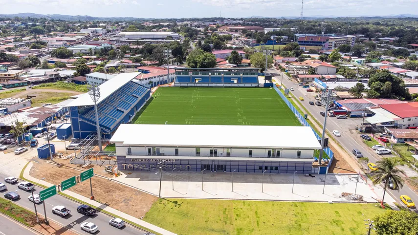 ¡El sorprendente nuevo estadio en Panamá! Estadio Aristocles "Toco" Castillo