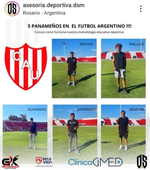 Cinco panameños jugarán en un grande de Argentina panameños