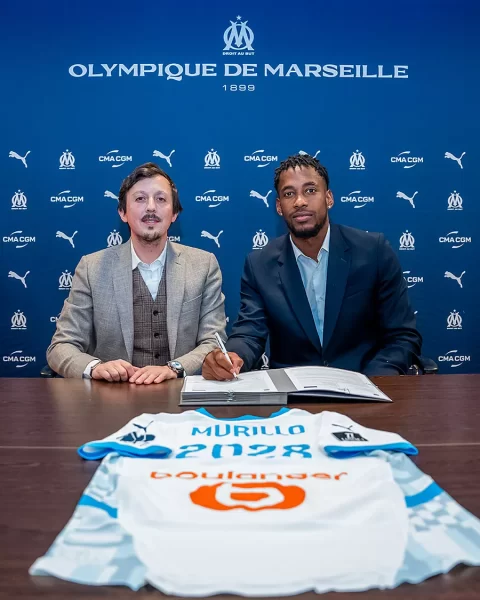 Amir Murillo y Olympique de Marsella, juntos hasta 2028 Bellingham