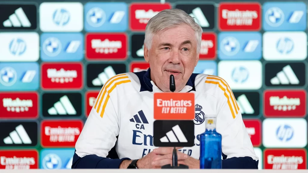 Carlo Ancelotti, entrenador del Real Madrid