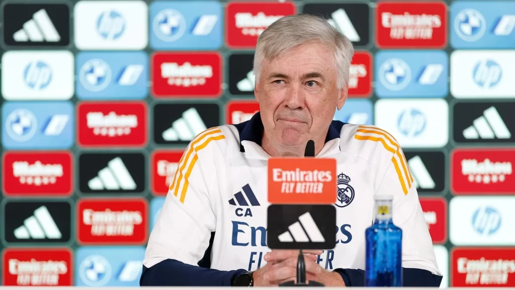 Carlo Ancelotti, DT del Real Madrid