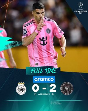 Inter Miami de Messi clasifican a cuartos de final de la Champions Cup Messi