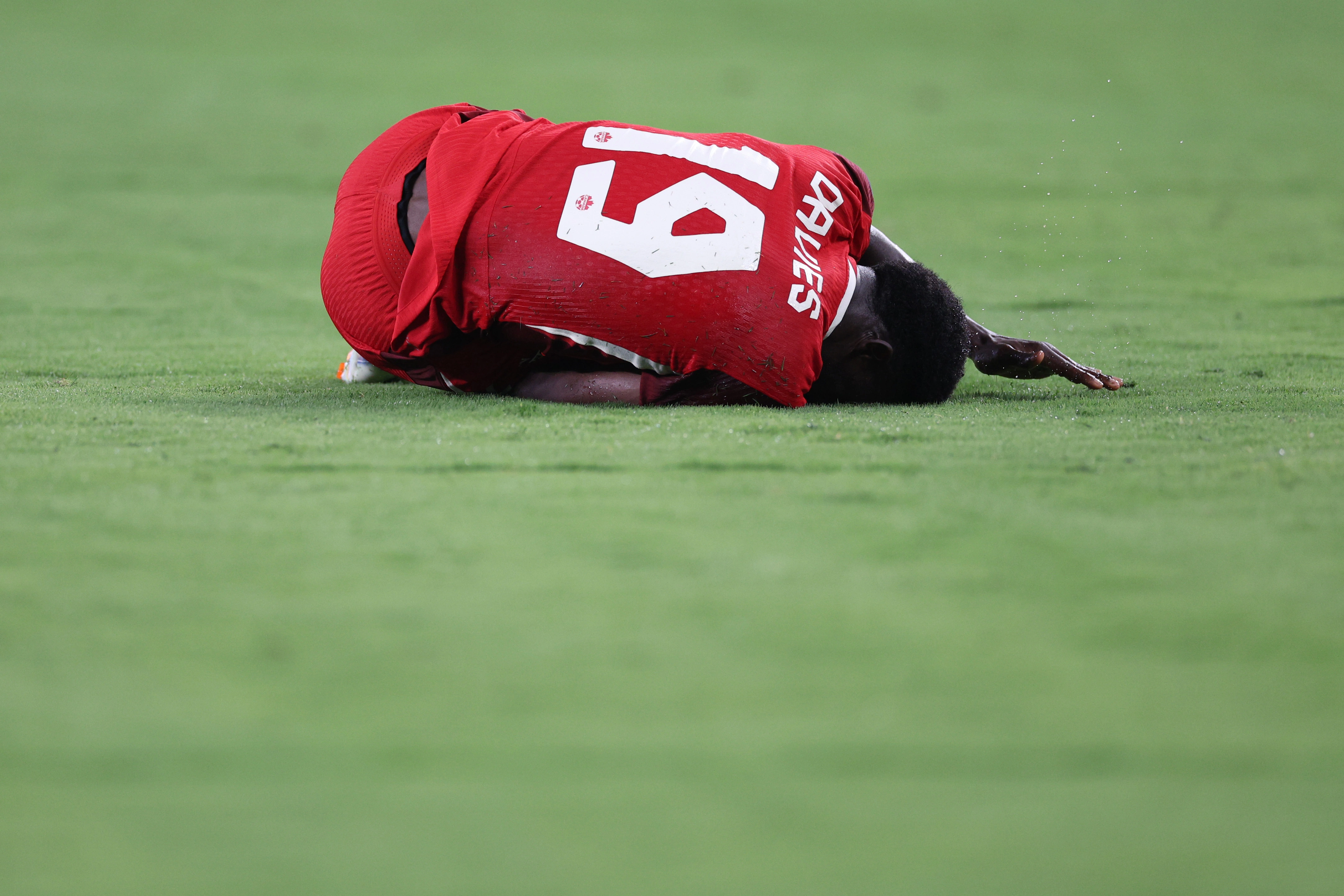 Alphonso Davies (Photo by Elsa/Getty Images)