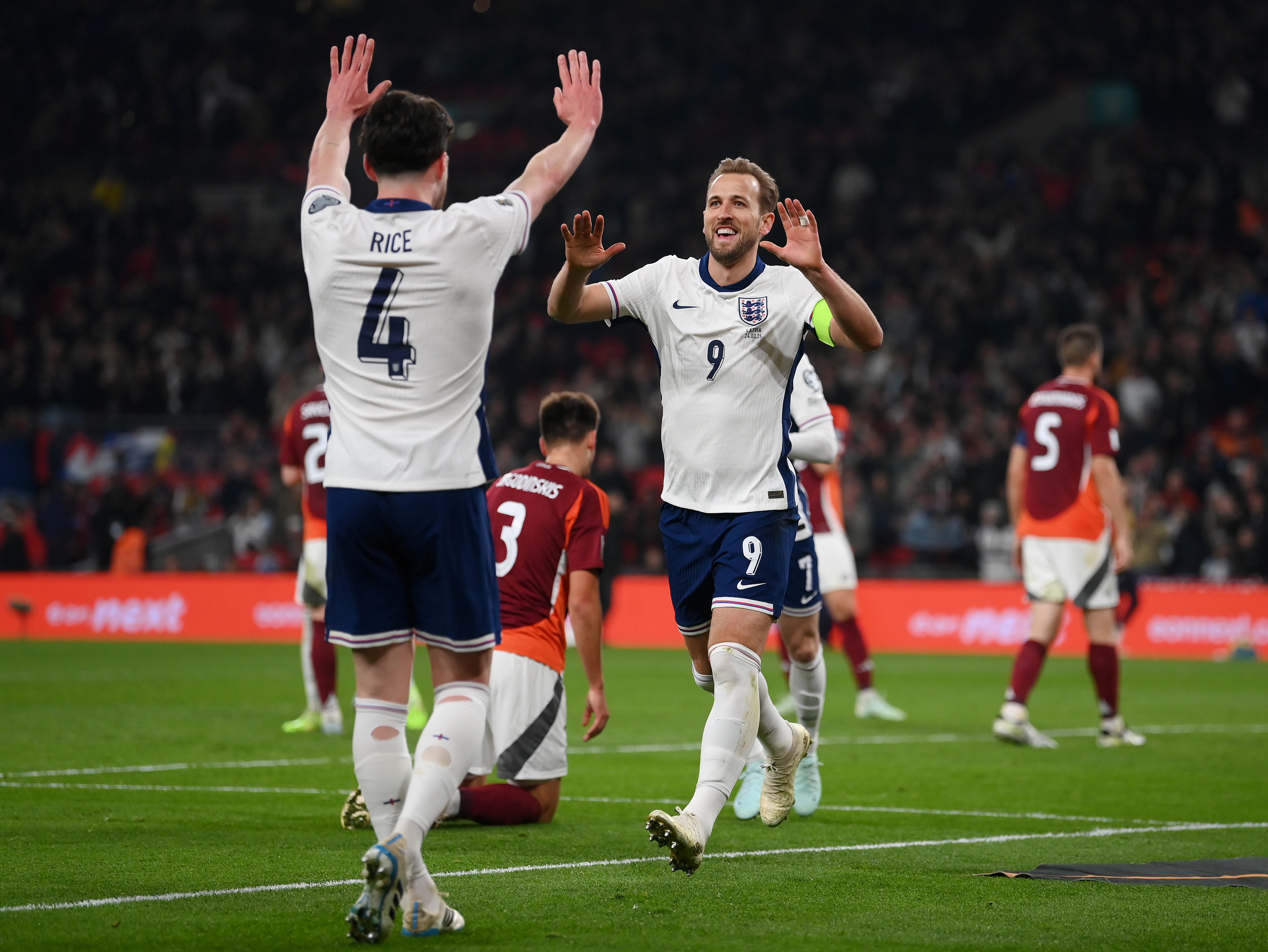 Tuchel celebra su segunda victoria con Inglaterra tras un 3-0 ante Letonia Inglaterra/Photo by Mike Hewitt/Getty Images