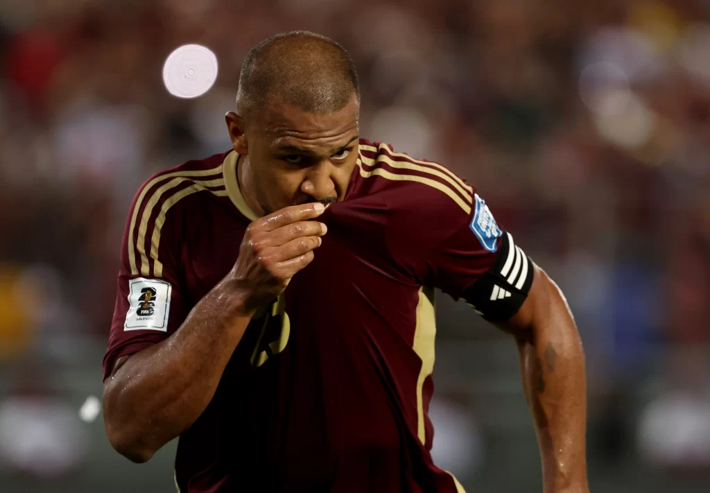 Salomon Rondón (Photo by Edilzon Gamez/Getty Images)