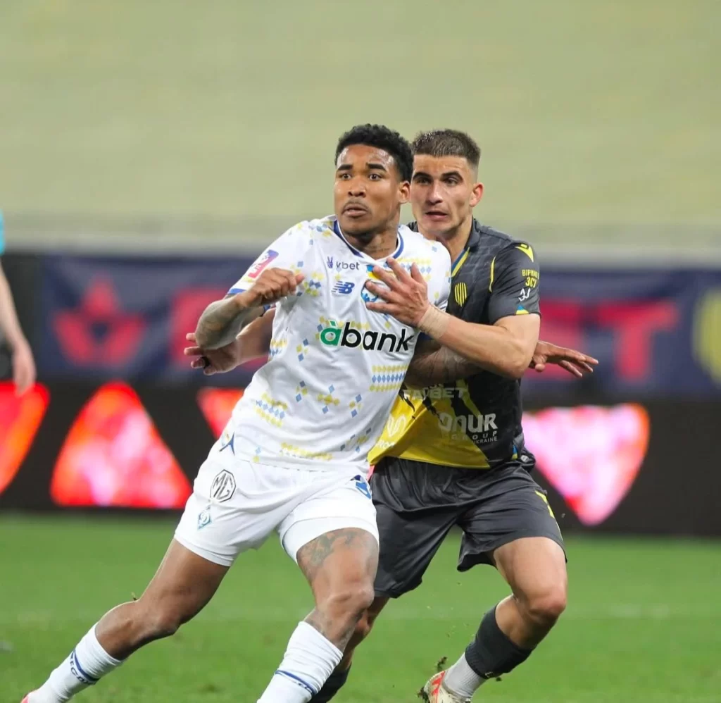 Eduardo Guerrero, jugador del Dinamo Kiev