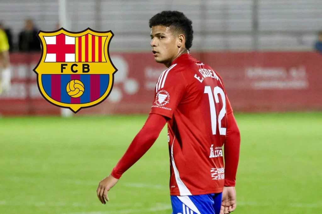 Edward Cedeño, actual jugador del Tarazona