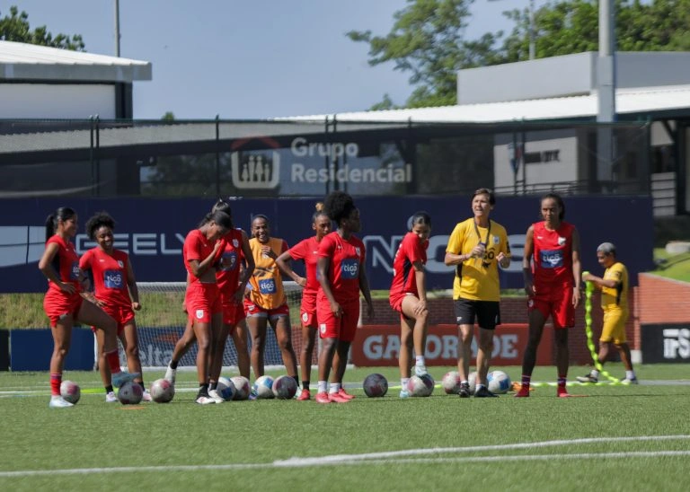 Entrenamiento Selección Mayor Femenina de Panamá