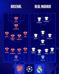 Real Madrid vs Arsenal