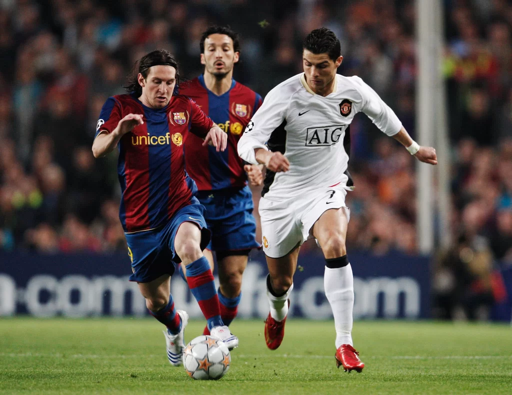Lionel Messi y Cristiano Ronaldo (Photo by Jasper Juinen/Getty Images)