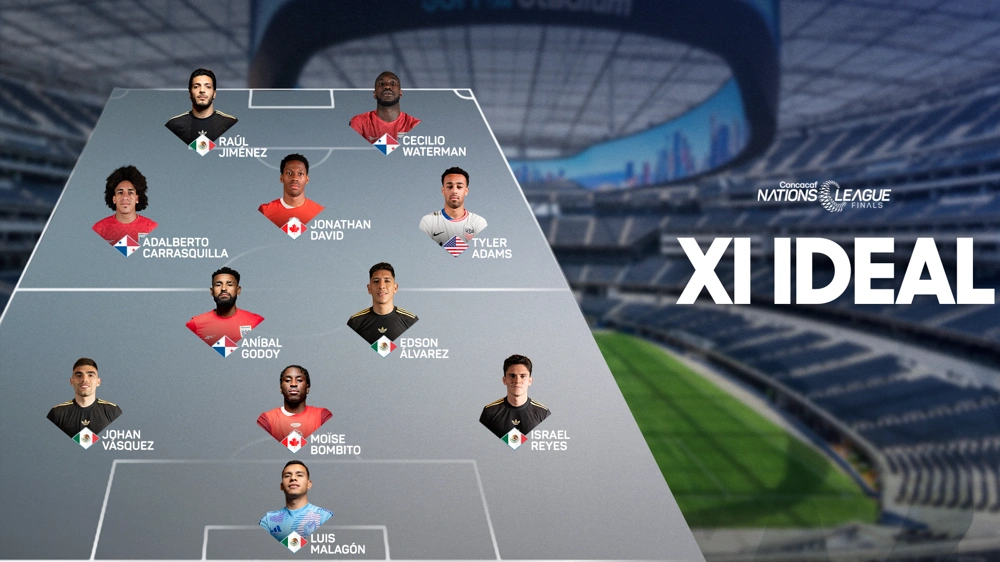 Concacaf Nations League: Conoce el XI ideal del Final Four Mejor 11 de la Concacaf Nations League