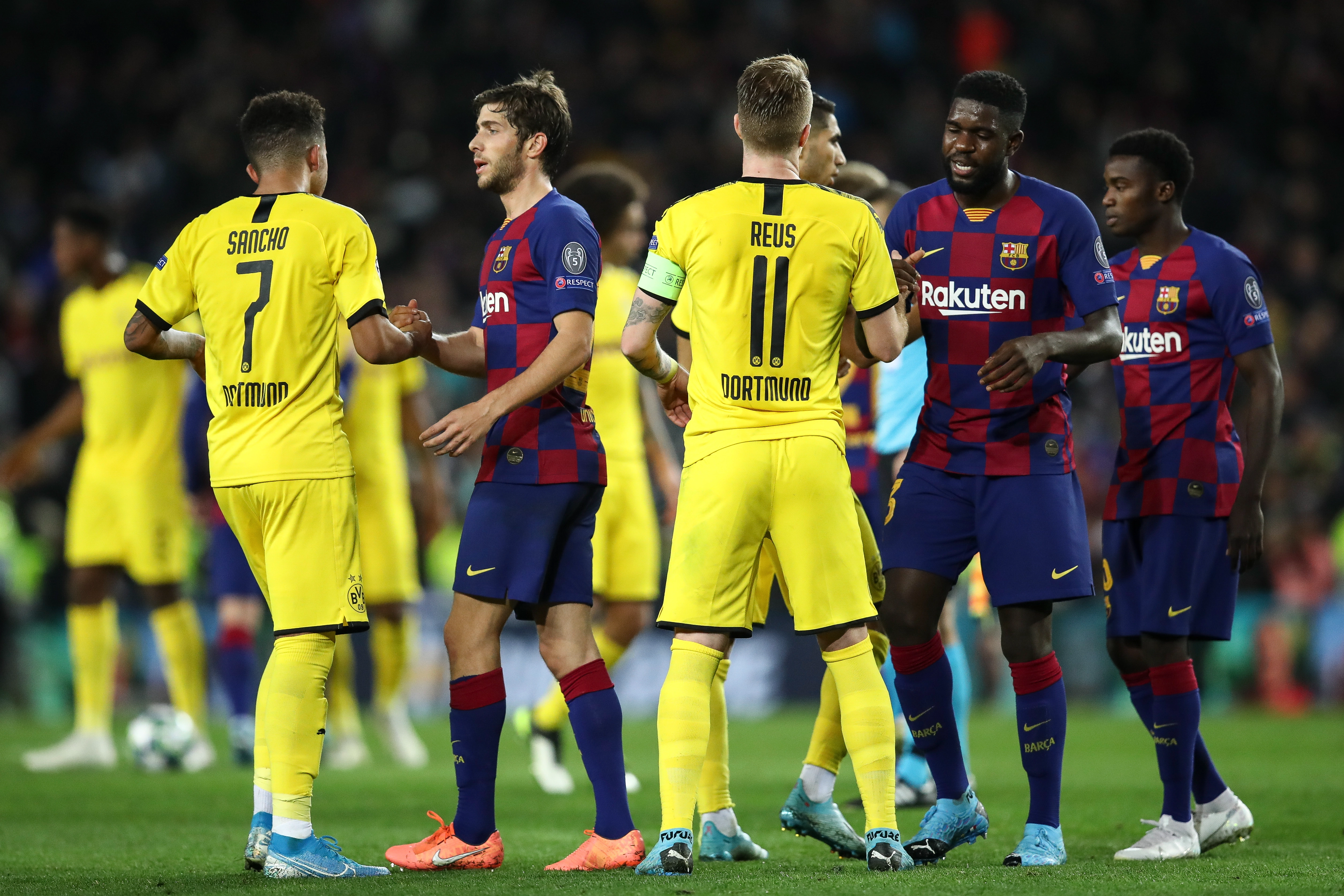 FC Barcelona vs Borussia Dortmund 