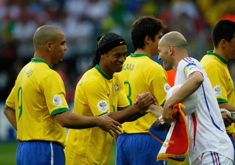 Brasil vs Francia. Mundial 2006 (Photo by Stuart Franklin/Bongarts/Getty Images)