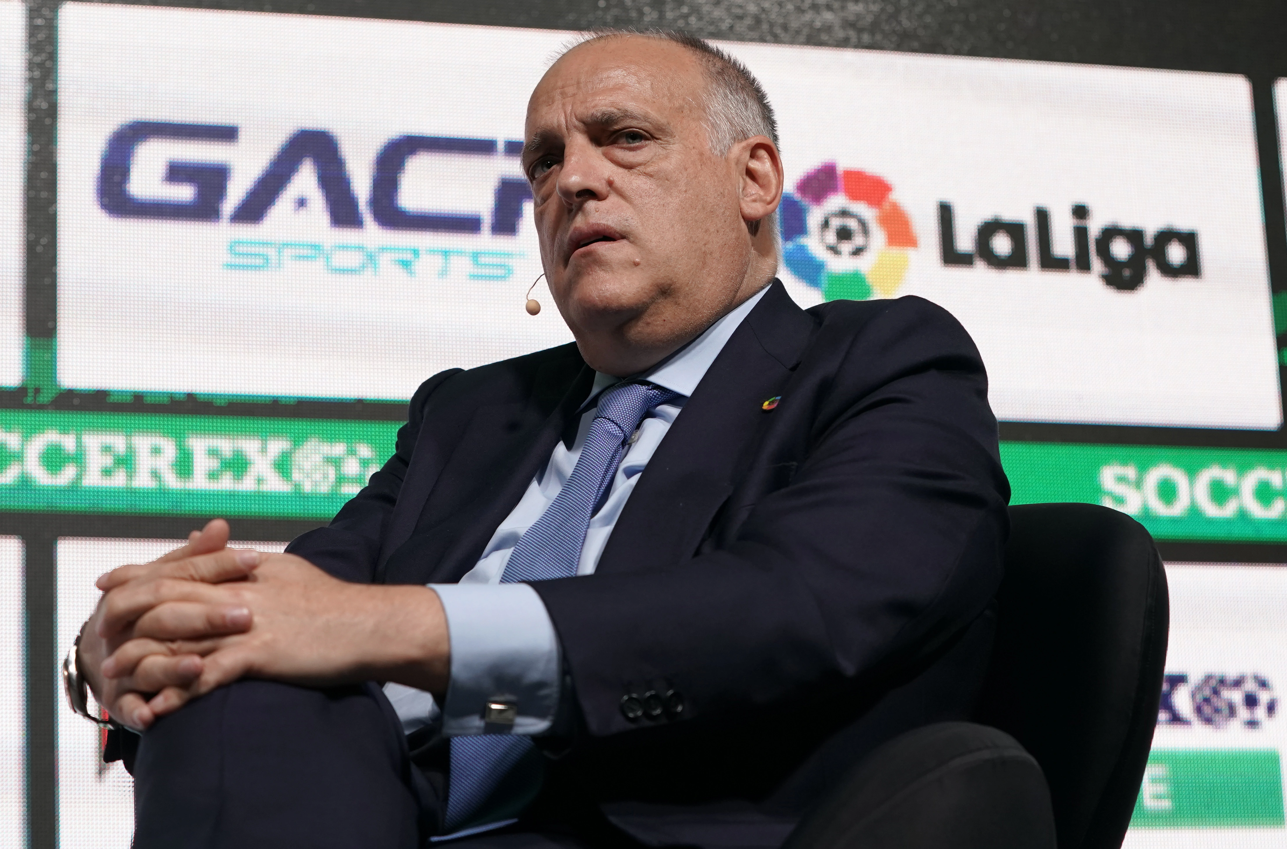 Javier Tebas, presidente de LaLiga