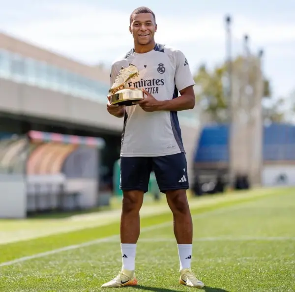 Kylian Mbappé, ganador de la bota de oro