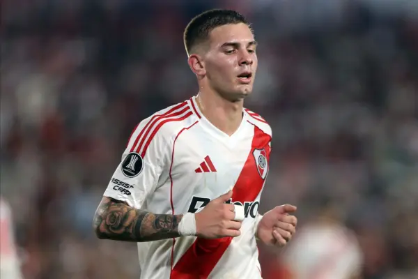 Franco Mastantuono (Photo by Daniel Jayo/Getty Images)