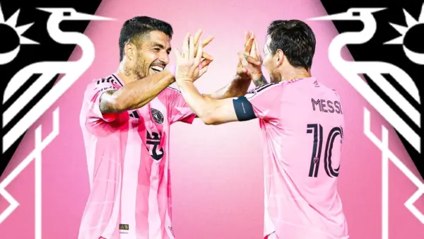 Luis Suárez y Lionel Messi