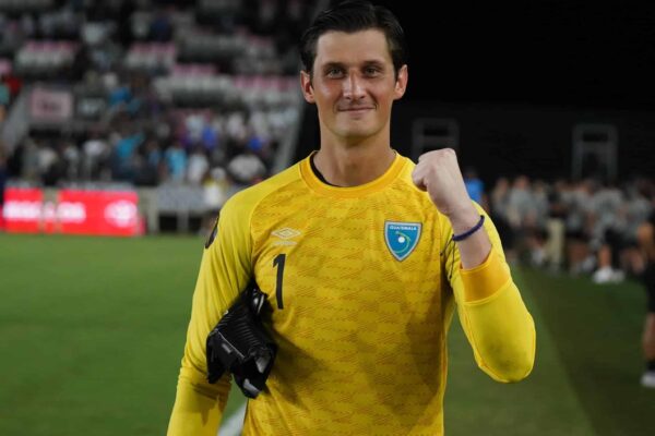 Nicholas Hagen, arquero de Guatemala