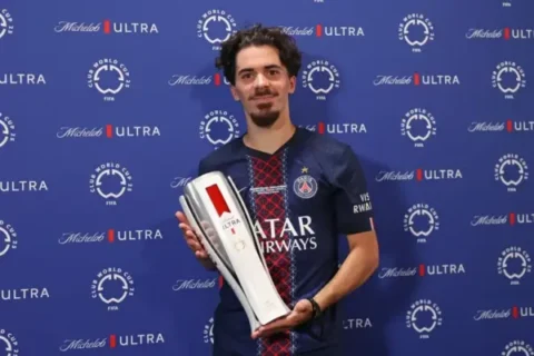 Vitinha, jugador del Paris Saint Germain