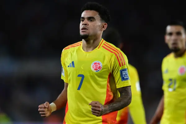 Luis Díaz (Photo by Marcelo Endelli/Getty Images)