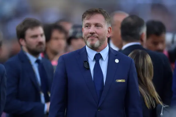 Alejandro Domínguez, presidente de la Conmebol (Photo by Marcelo Endelli/Getty Images)