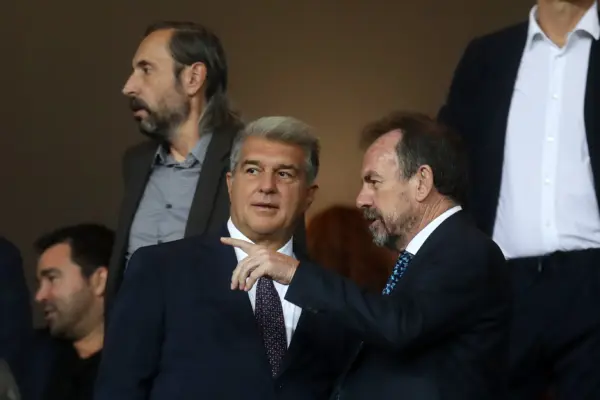 Joan Laporta, presidente del Barcelona (Photo by Linnea Rheborg/Getty Images)