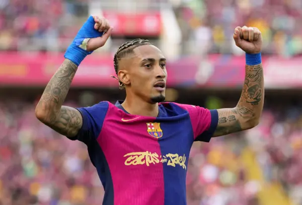 Raphinha y su año de consagración en el FC Barcelona Raphinha (Photo by Alex Caparros/Getty Images)