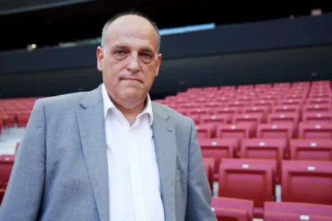 Javier Tebas, presidente de La Liga (Photo by Carlos Alvarez/Getty Images)