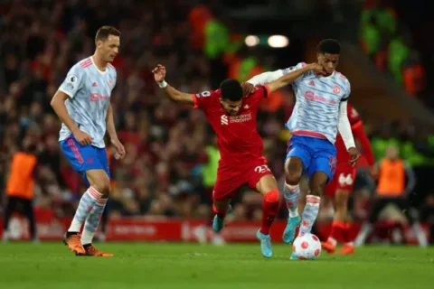 Barcelona sigue definiendo su próximo fichaje ¿Díaz o Rashford? Luis Díaz y Marcus Rashford (Photo by Clive Brunskill/Getty Images)