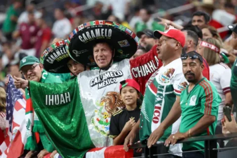 México vs Arabia Saudita: duelo con sabor a revancha Fanáticos mexicanos (Photo by Ian Maule/Getty Images)