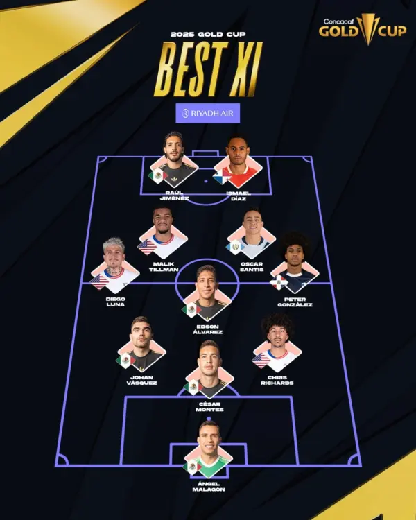 11 ideal de la Copa Oro