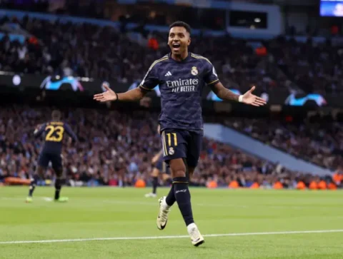Rodrygo (Photo by Naomi Baker/Getty Images)