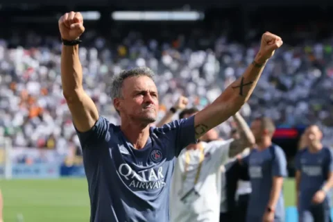 Luis Enrique convierte al PSG en una máquina de dinero Photo by Alex Grimm/Getty Images