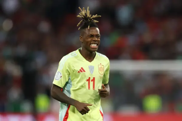 Nico Williams (Photo by Alexander Hassenstein/Getty Images)