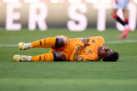 Nuevo revés para Endrick: baja hasta septiembre por lesión Endrick (Photo by Angel Martinez/Getty Images)