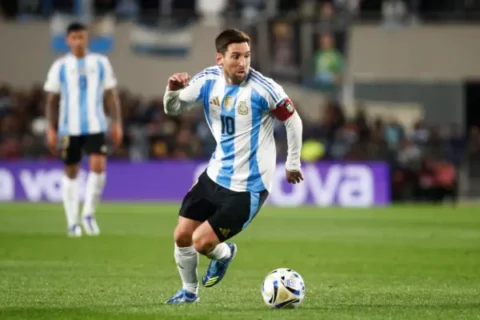 Lionel Messi, máximo goleador de las Eliminatorias CONMEBOL Photo by Marcos Brindicci/Getty Images