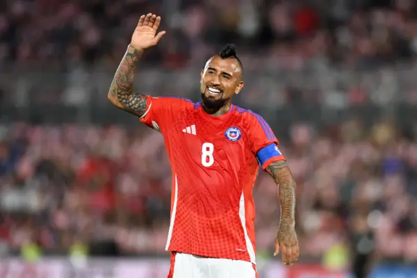 “Descansen hijos míos”: de sueño mundialista a meme eterno de Chile Arturo Vidal(Photo by Christian Alvarenga/Getty Images)