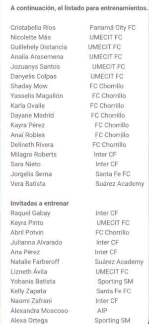 Convocatoria oficial