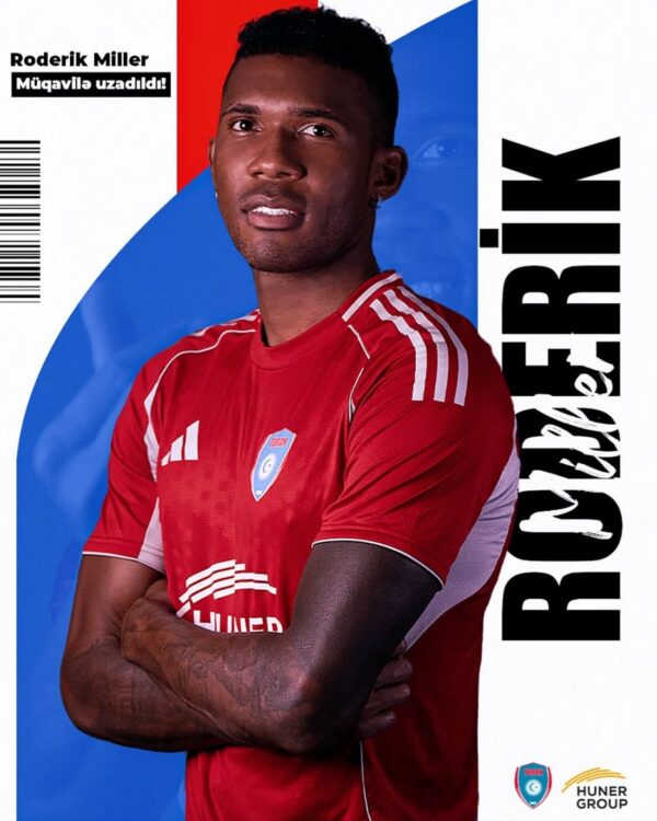 Roderick Miller renueva su contrato con Turan Tovuz Miller
