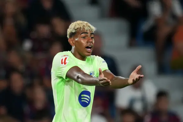 Lamine Yamal (Photo by Alex Caparros/Getty Images)